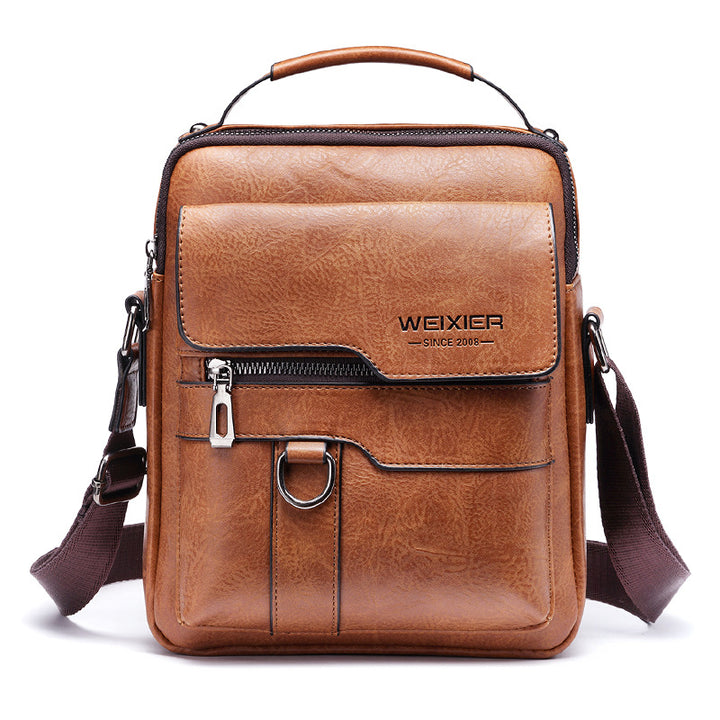 Alec | Men's shoulder bag retro leather