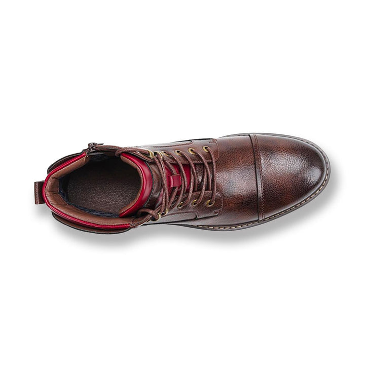 Andrew | Handmade premium leather oxford boots for men