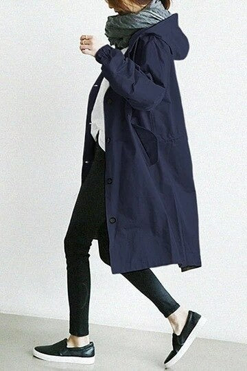 Katherine | Elegant Weatherproof Trench Coat