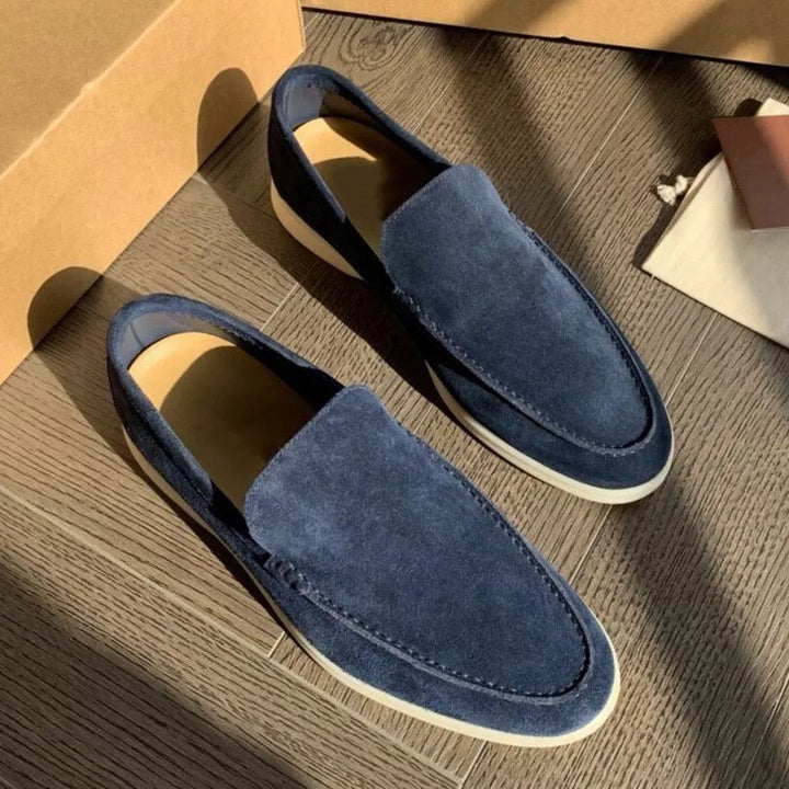 Glamz trendy suede loafers