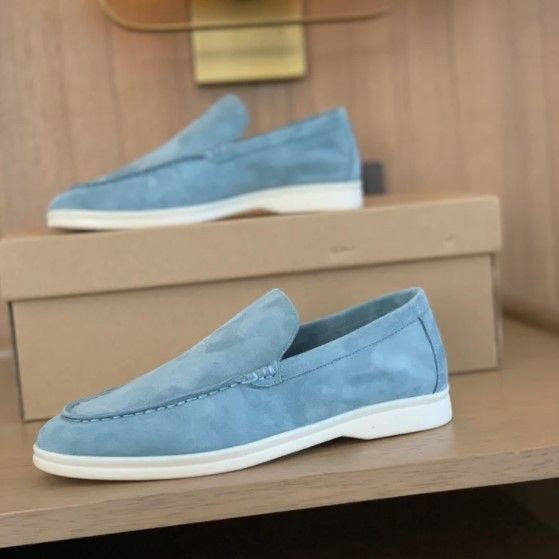 Glamz trendy suede loafers