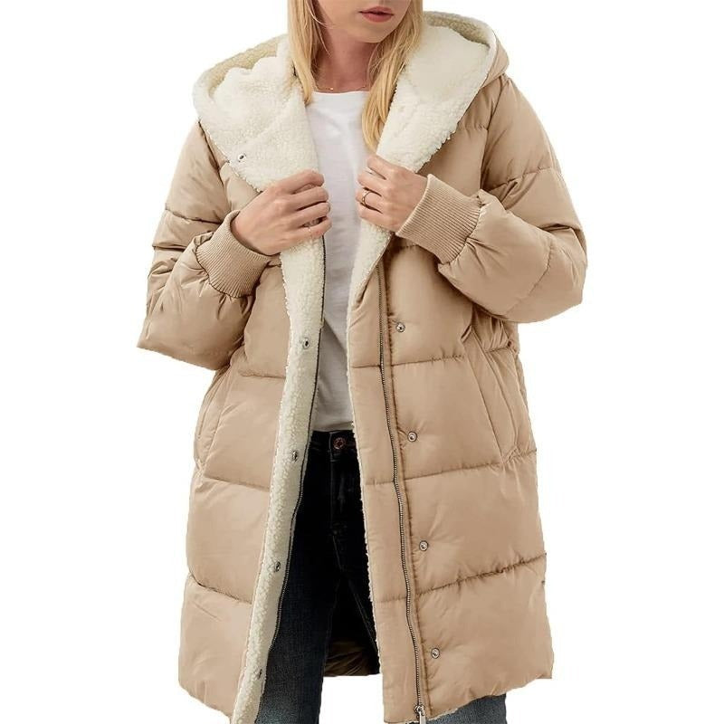 Ciara | Cozy Sherpa-Lined Puffer