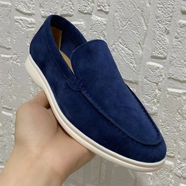 Glamz trendy suede loafers