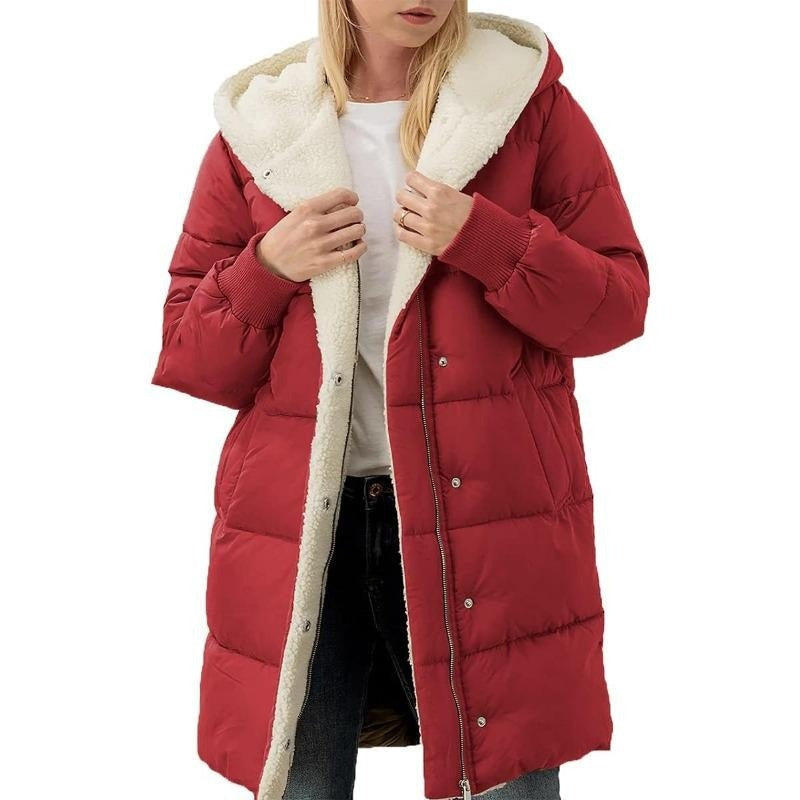 Ciara | Cozy Sherpa-Lined Puffer