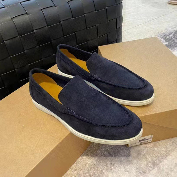 Glamz trendy suede loafers