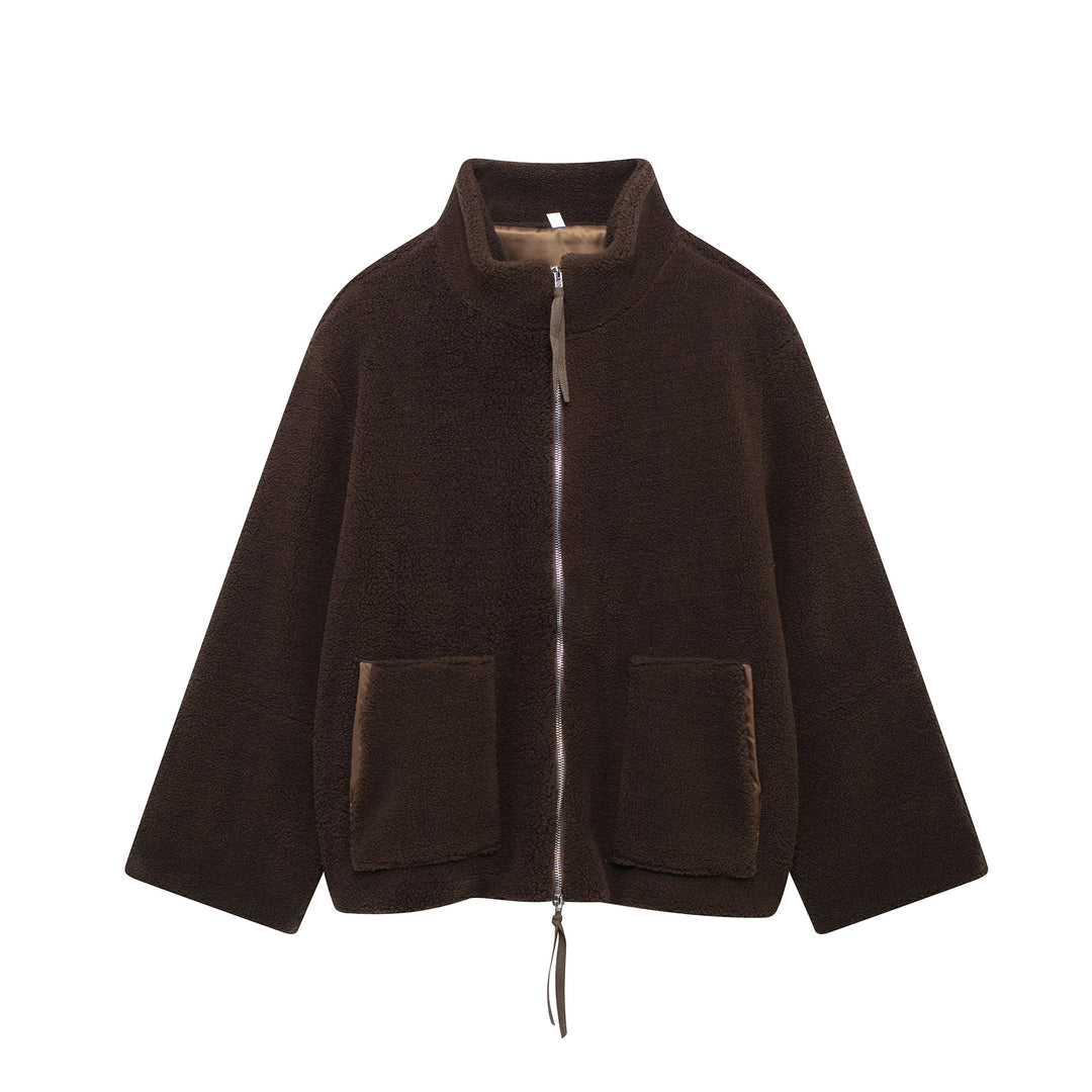 Josie | Luxe Teddy Zip Jacket