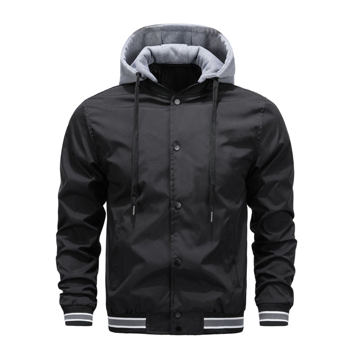 Brandon | Trendy hooded windbreaker jacket