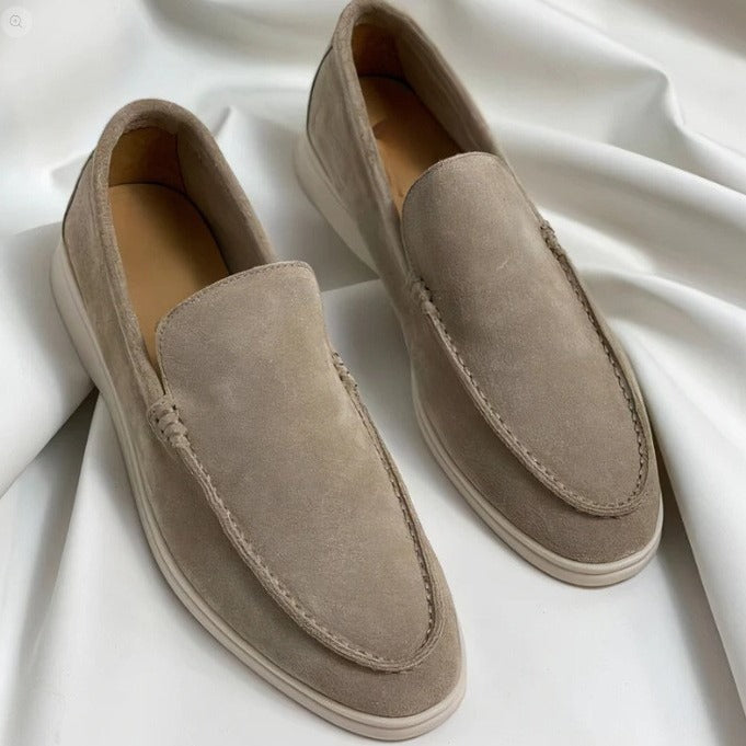 Glamz trendy suede loafers