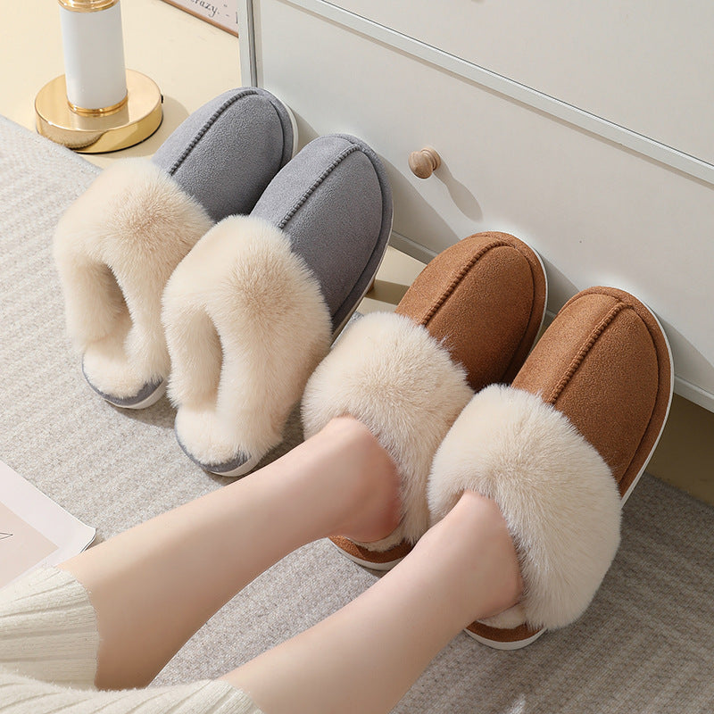 Glamz women's fluffy house slippers