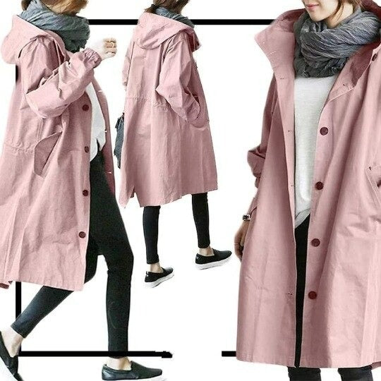 Katherine | Elegant Weatherproof Trench Coat