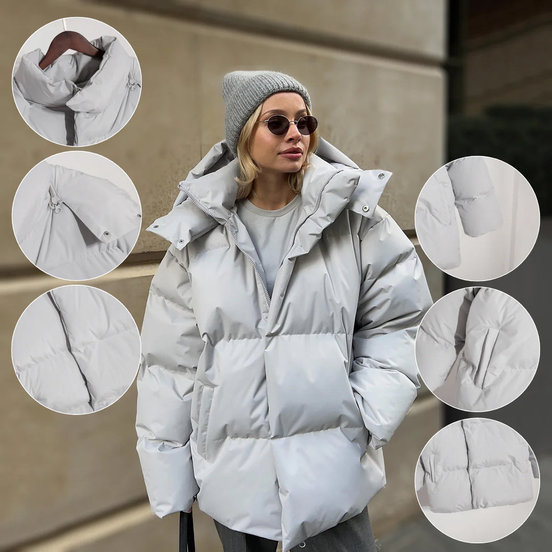 Julia | Modern Style Warm Puffer Jacket