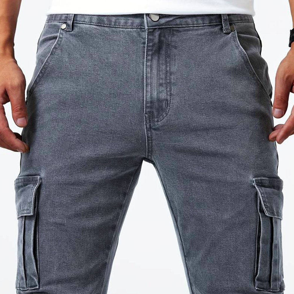 Sam | Premium Stretch Cargo Jeans