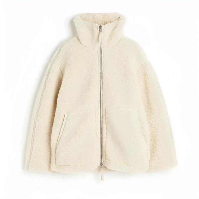 Josie | Luxe Teddy Zip Jacket