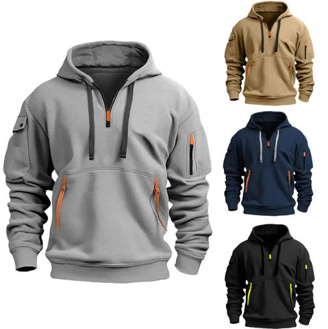 Duncan | Versatile Hooded Jumper