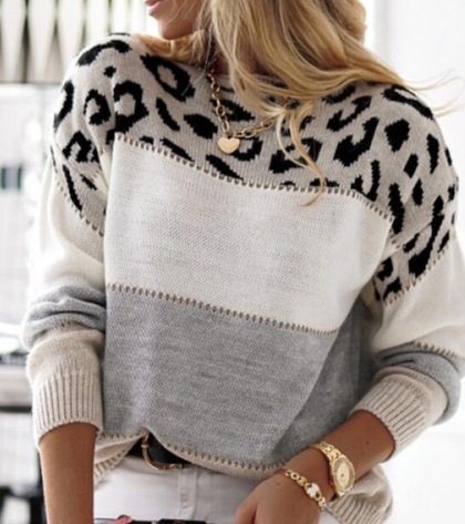 Lela | Leopard print jumper