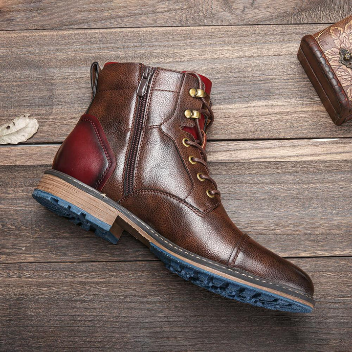 Andrew | Handmade premium leather oxford boots for men