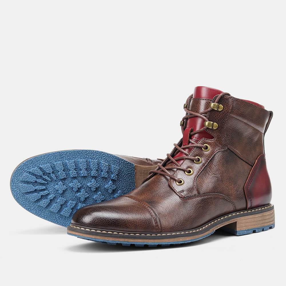 Andrew | Handmade premium leather oxford boots for men